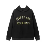 Fear of God Essentials Fleece II Hoodie & Sweatpant Set  Black