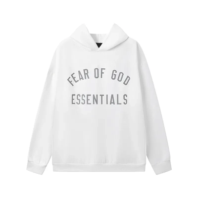 Fear of God Essentials Fleece II Hoodie & Sweatpant Set  White 02