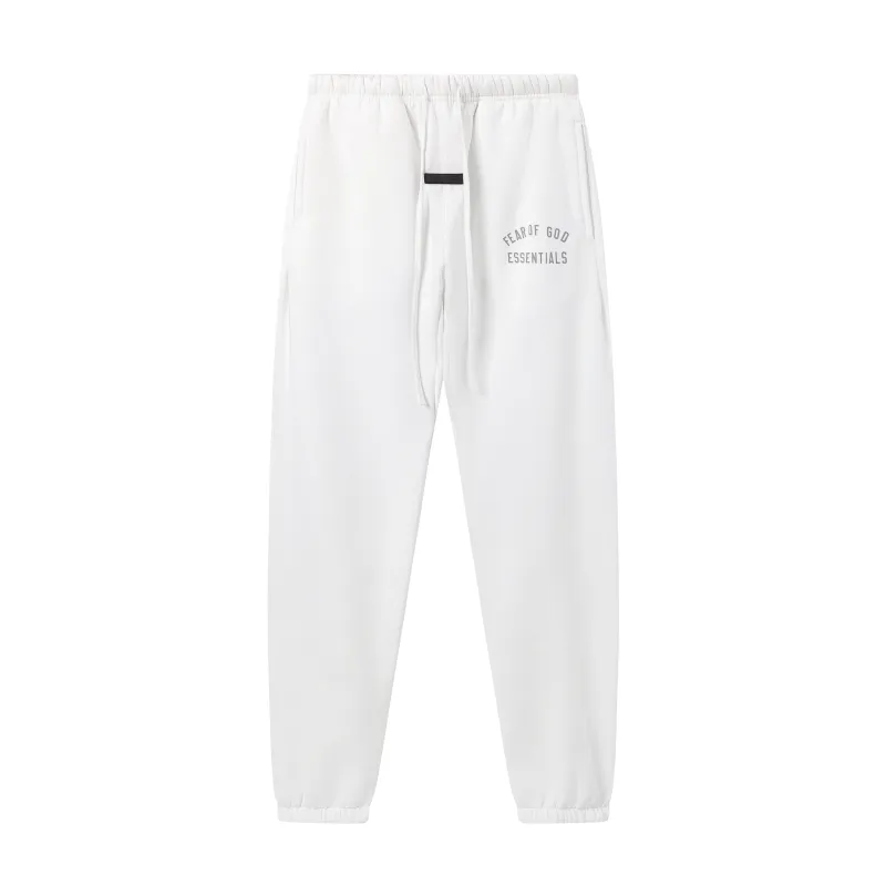 Fear of God Essentials Fleece II Hoodie & Sweatpant Set White