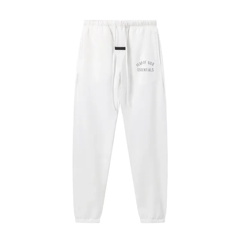 Fear of God Essentials Fleece II Hoodie & Sweatpant Set  White