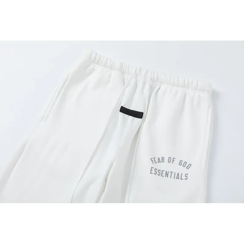 Fear of God Essentials Fleece II Hoodie & Sweatpant Set  White