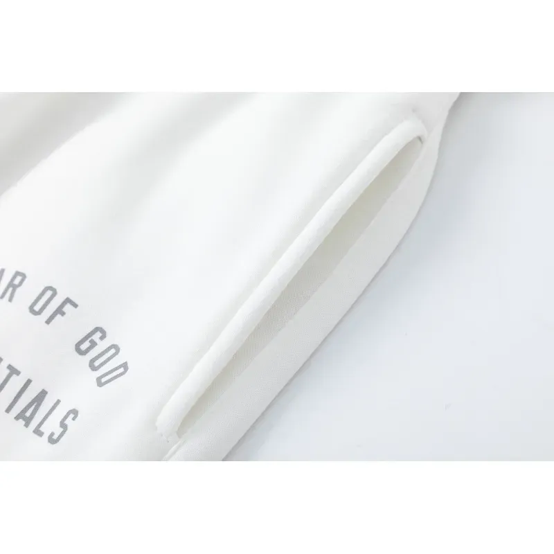Fear of God Essentials Fleece II Hoodie & Sweatpant Set  White