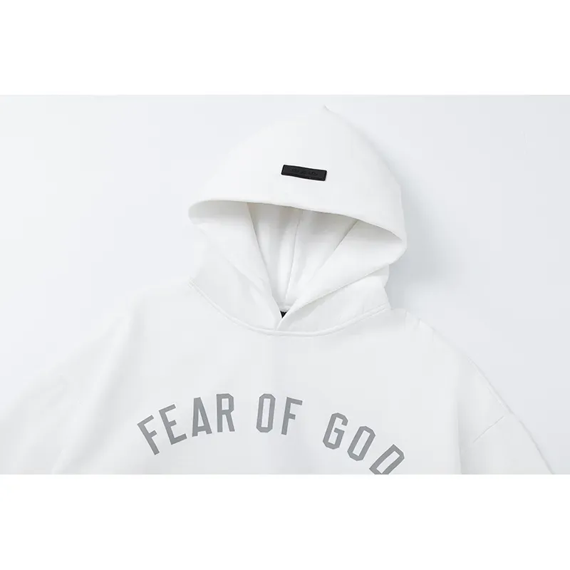 Fear of God Essentials Fleece II Hoodie & Sweatpant Set  White
