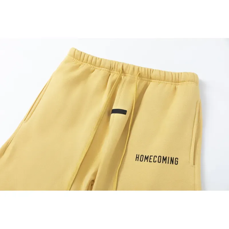 Fear of God Essentials Heavy Fleece Hoodie & Sweatpant Set  Amber