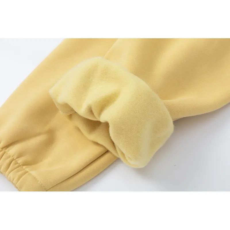 Fear of God Essentials Heavy Fleece Hoodie & Sweatpant Set Amber