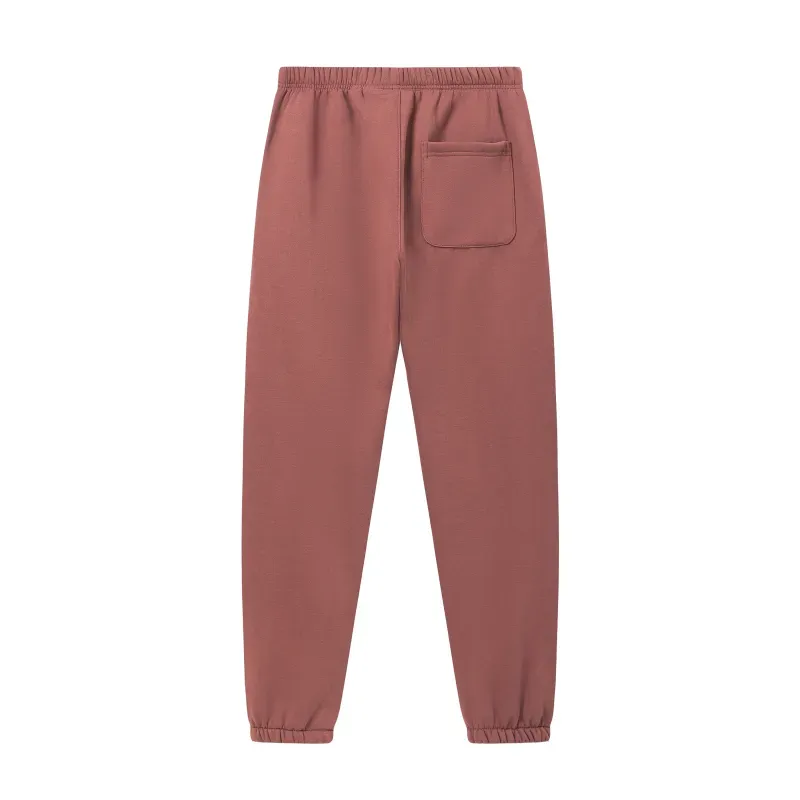 Fear of God Essentials Heavy Fleece Hoodie & Sweatpant Set  Claret Red