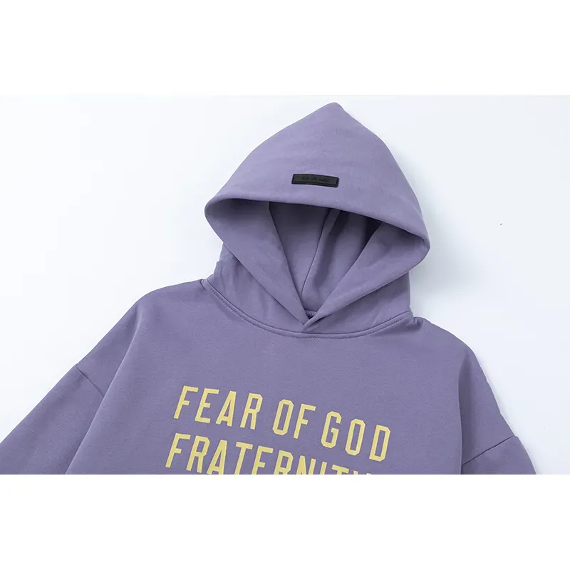 Fear of God Essentials Heavy Fleece Hoodie & Sweatpant Set  Lavender