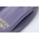 Fear of God Essentials Heavy Fleece Hoodie & Sweatpant Set  Lavender
