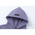 Fear of God Essentials Heavy Fleece Hoodie & Sweatpant Set  Lavender