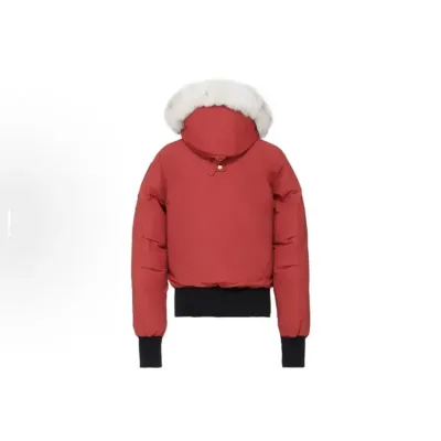 Moose Knuckles Red Jacket Black Wool（NFC) 02