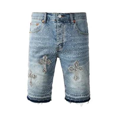 Purple Brand Denim Shorts PK5003 01