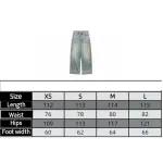 Balenciaga Men's Baggy Pants in Stained