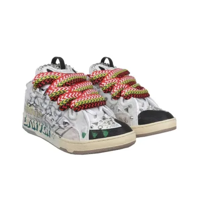 Lanvin Curb Sneaker Graffiti PB FW-SKDK02-STUD-P22-00M2 02