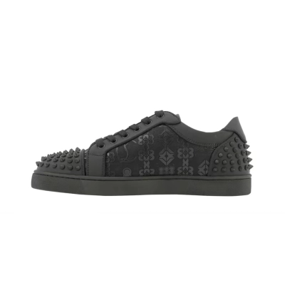 Christian Louboutin Seavaste 2 Orlato Flat 'Black Monogram' 01