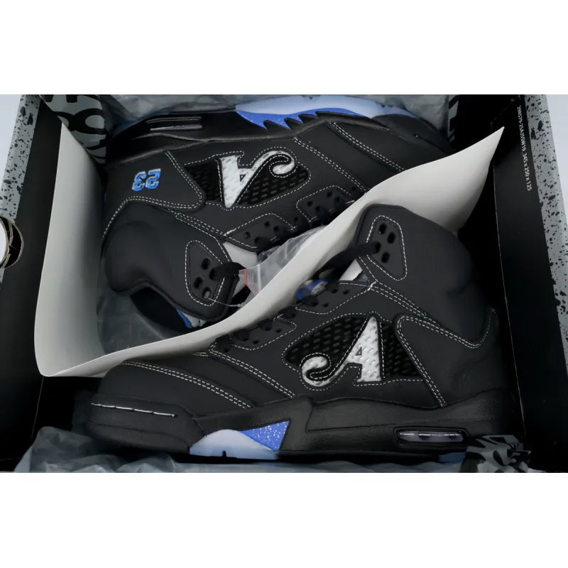 PK God Batch Awake NY x Air Jordan 5 Retro 'Black Racer Blue DV4982-004