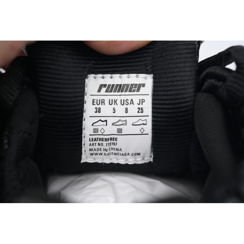 PK God Batch Balenciaga Runner Sneaker Dark Gray 772767 W3RNY 0322