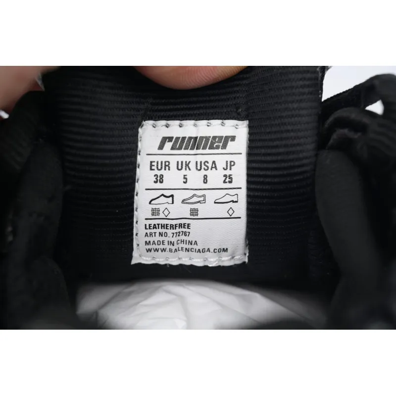 PK God Batch Balenciaga Runner Sneaker Dark Gray 772767 W3RNY 0322