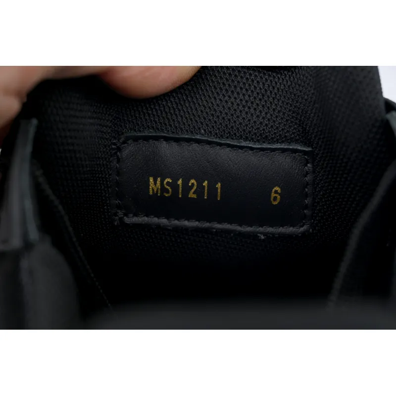 PK God Batch Louis Vuitton Black Lychee Patent Leather