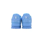 PK God Batch Louis Vuitton Blue Lychee Patent Leather