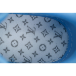 PK God Batch Louis Vuitton Blue Lychee Patent Leather