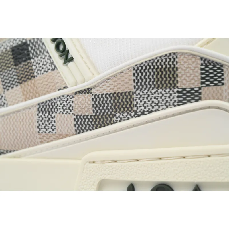 PK God Batch Louis Vuitton Grey White Grid