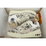 PK God Batch Louis Vuitton Grey White Grid