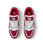 PK God Batch Louis Vuitton LV Trainer Sari Red