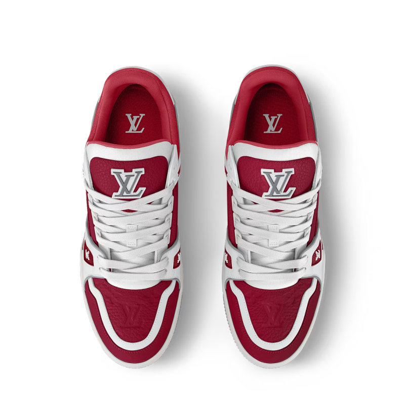 PK God Batch Louis Vuitton LV Trainer Sari Red