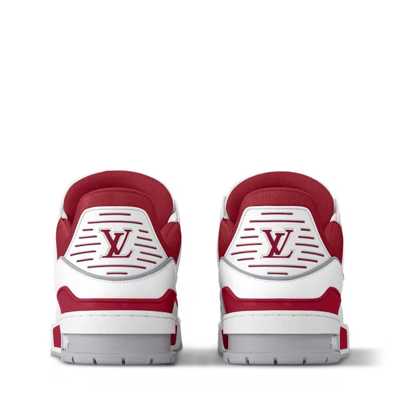 PK God Batch Louis Vuitton LV Trainer Sari Red