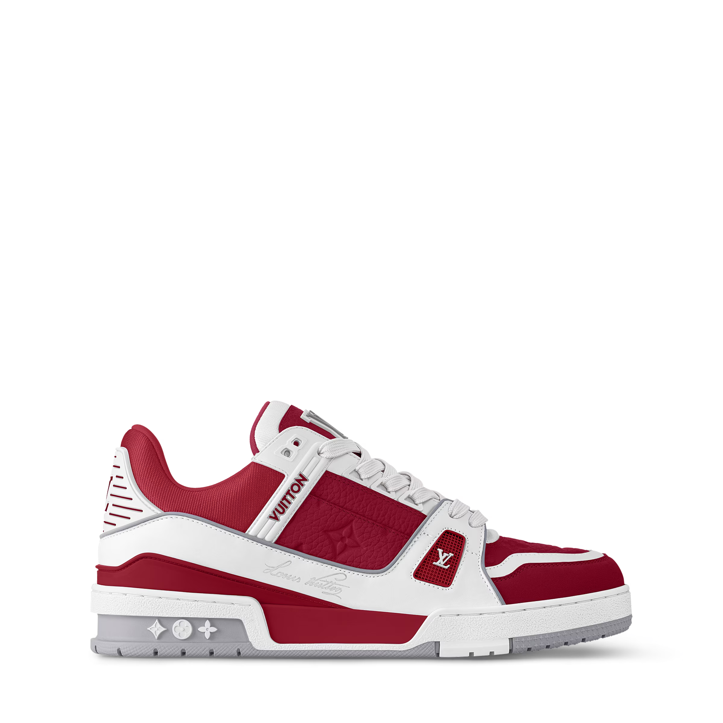 PK God Batch Louis Vuitton LV Trainer Sari Red