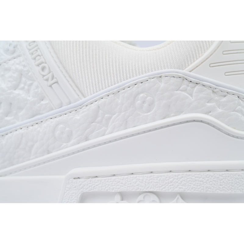 PK God Batch Louis Vuitton White Lychee Lacquer Skin