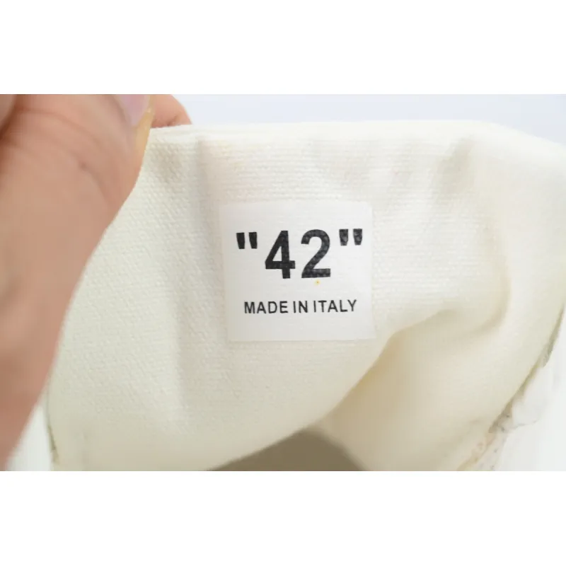 PK God Batch OFF-WHITE Vulc Low White Top 'White' OMIA085E183510010100