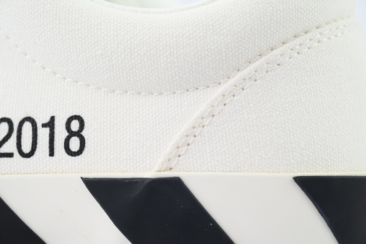 PK God Batch OFF-WHITE Vulc Low White Top 'White' OMIA085E183510010100