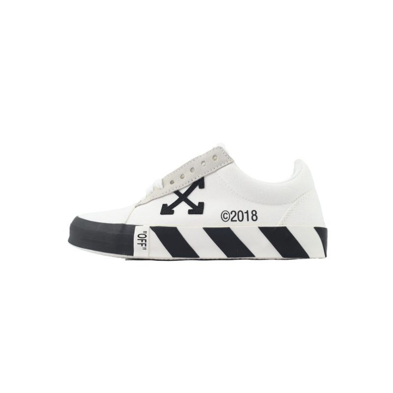PK God Batch OFF-WHITE Vulc Low White Top 'White' OMIA085E183510010100