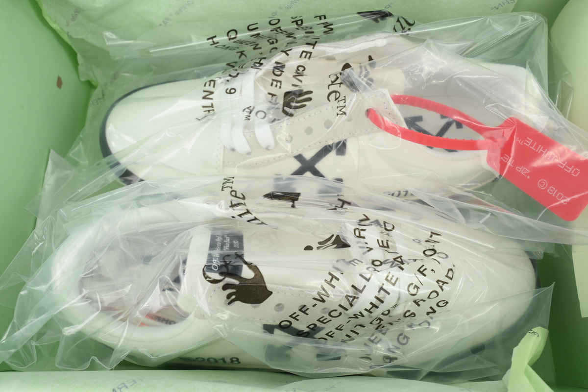 PK God Batch OFF-WHITE Vulc Low White Top 'White' OMIA085E183510010100