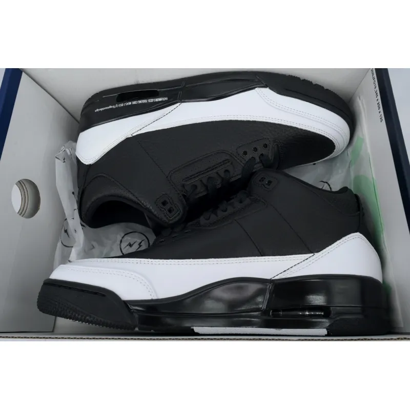 PK God Batch Fragment Design x Air Jordan 3 Black And White