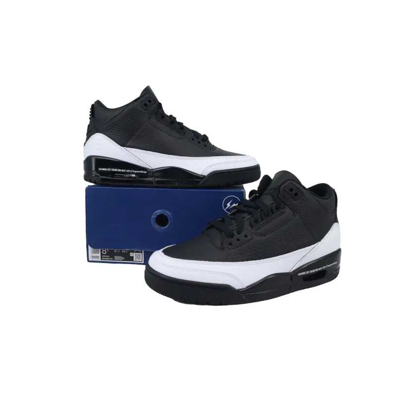 PK God Batch Fragment Design x Air Jordan 3 Black And White