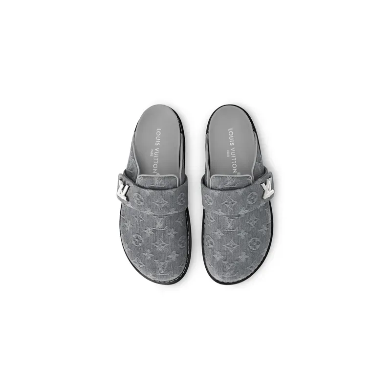 PK God Batch Louis Vuitton LV Cosy Comfort Mule Grey 1AGVP5