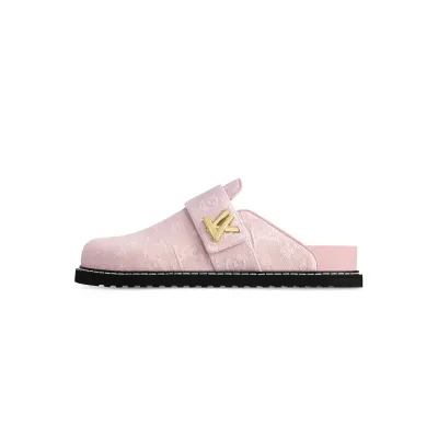 PK God Batch Louis Vuitton LV Cosy Comfort Mule Pink 1AGVOB 01