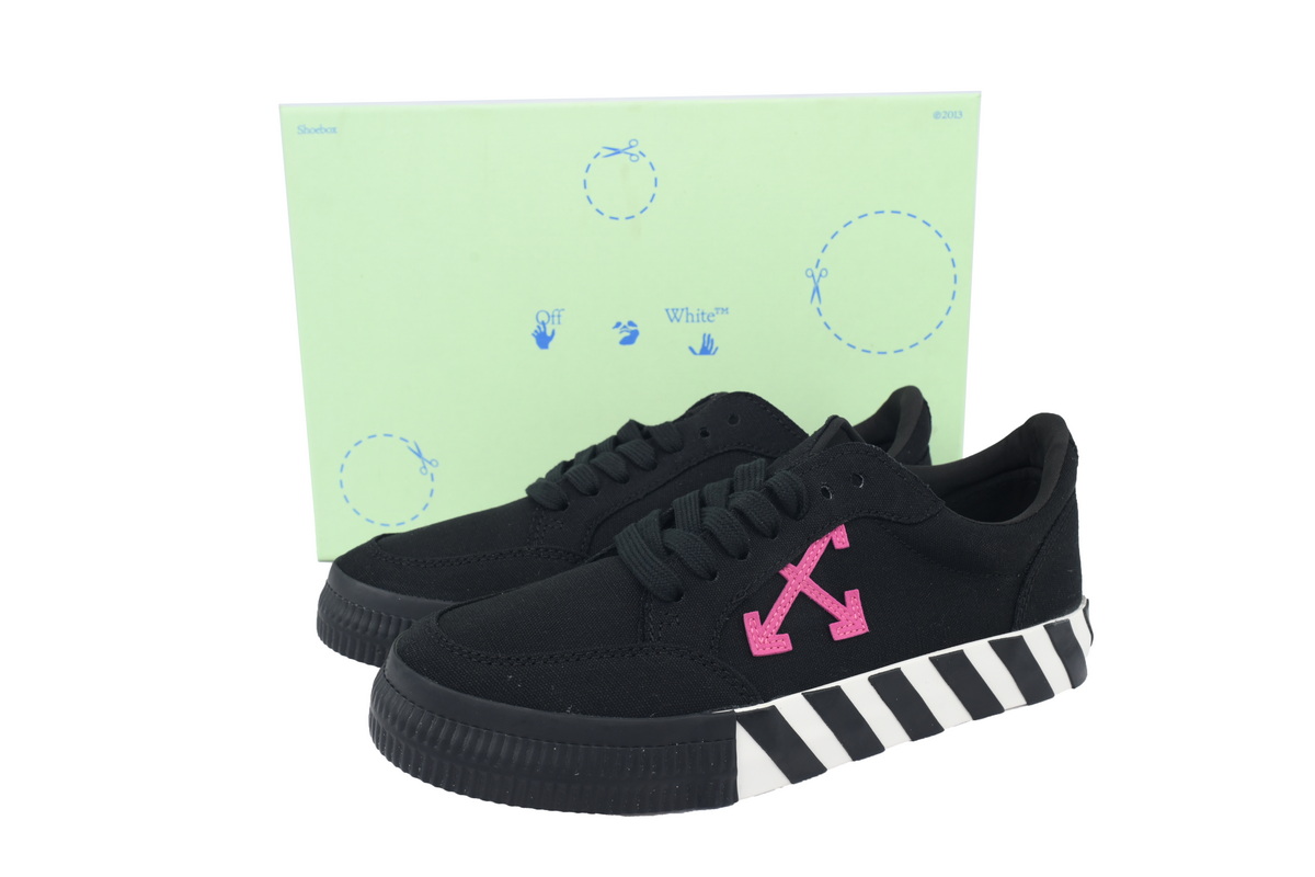 PK God Batch Off-White Vulc Low 'Black Violet' OMIA085R20D330501029
