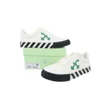 PK God Batch Off-White Vulc Low 'White Green' OMIA085F22FAB0010155