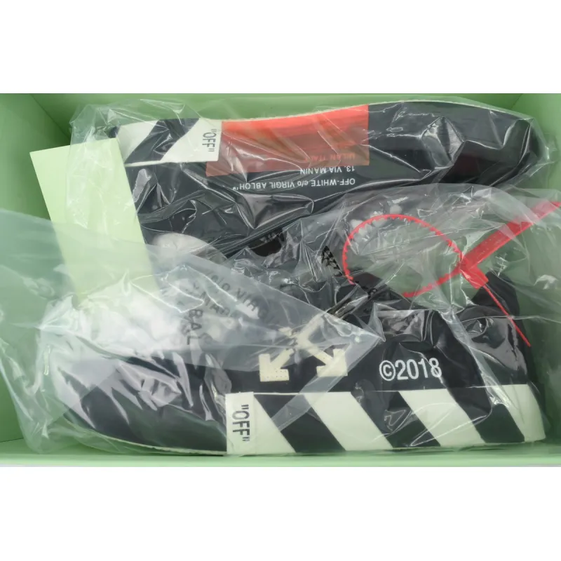 PK God Batch Off-White Vulc Low Top 'Black' OMIA085E183510011000