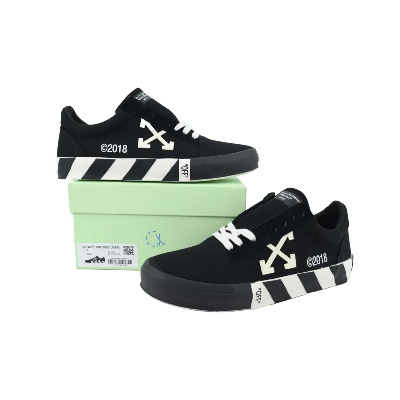 PK God Batch Off-White Vulc Low Top 'Black' OMIA085E183510011000