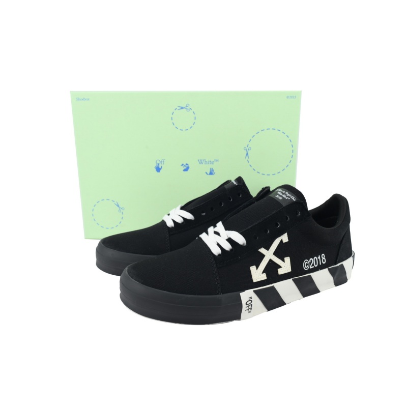 PK God Batch Off-White Vulc Low Top 'Black' OMIA085E183510011000
