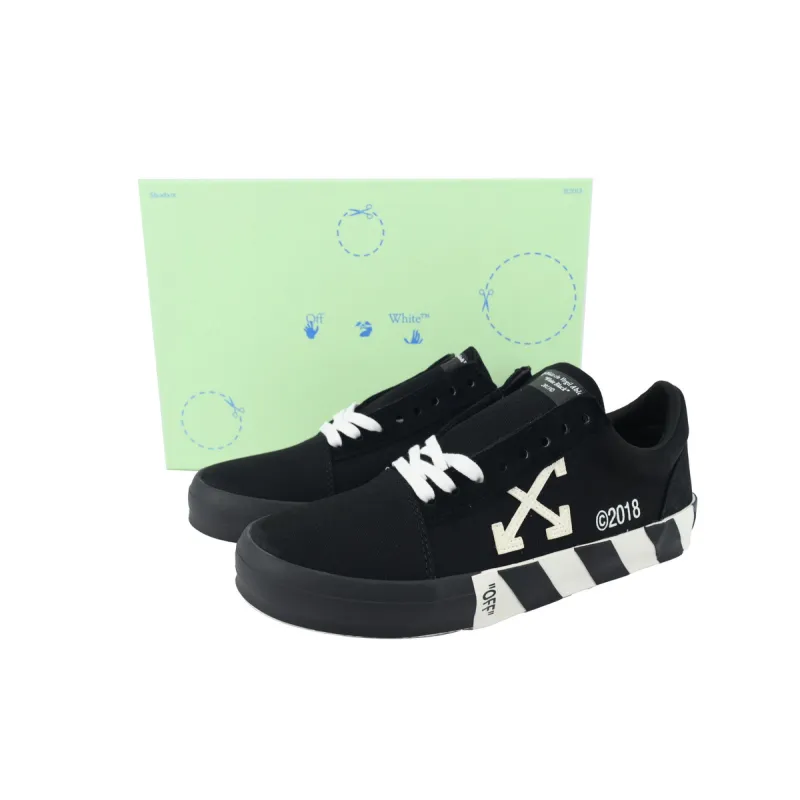 PK God Batch Off-White Vulc Low Top 'Black' OMIA085E183510011000