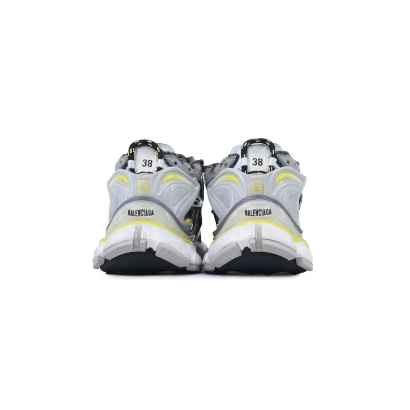 PK God Batch Balenciaga Runner Sneaker Grey Black Yellow 772767 W3RMU 1279