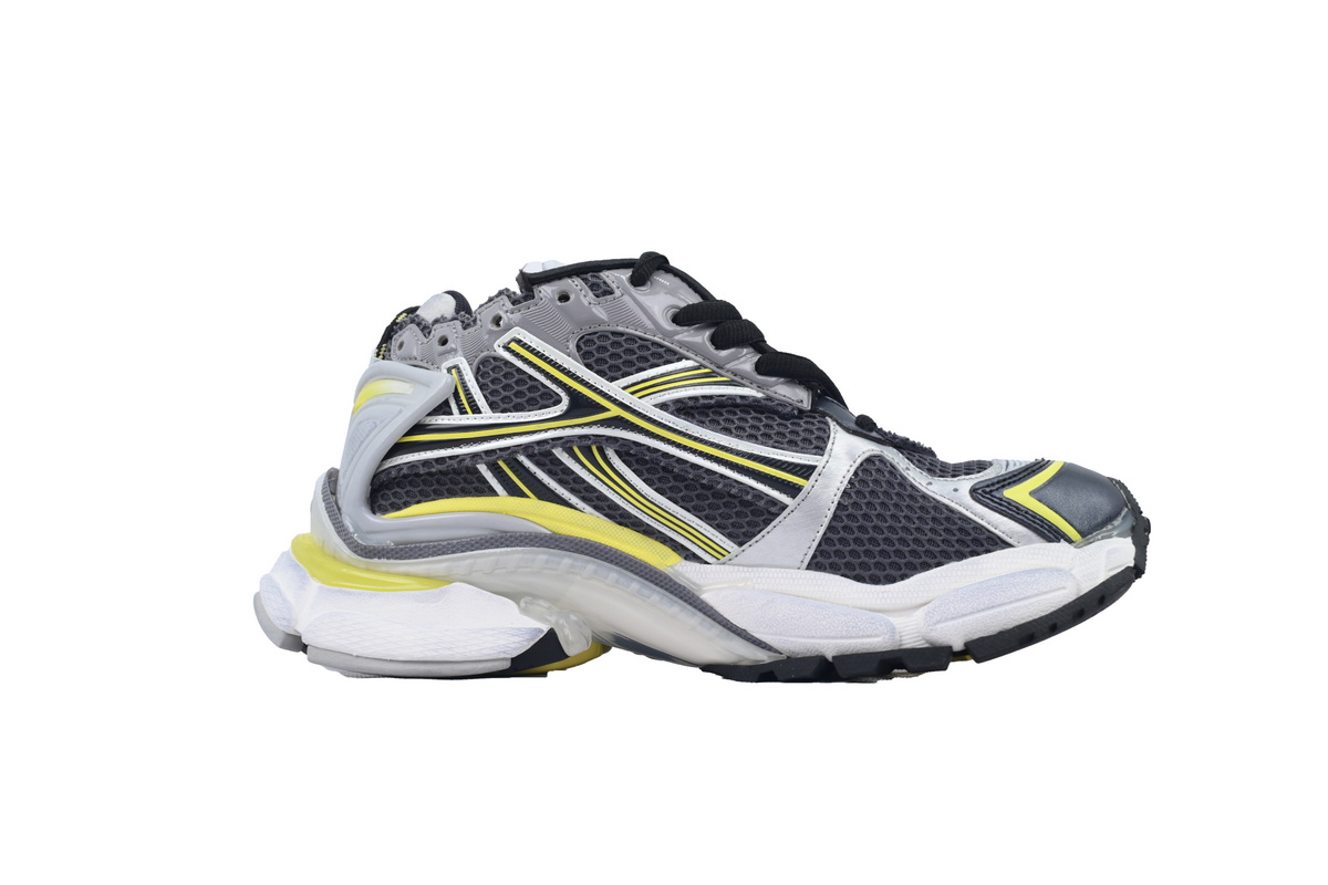 PK God Batch Balenciaga Runner Sneaker Grey Black Yellow 772767 W3RMU 1279