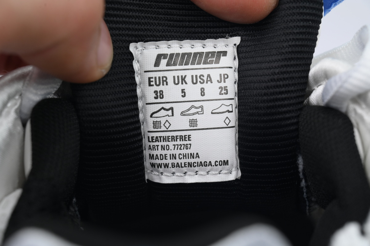 PK God Batch Balenciaga Runner Sneaker Purple Blue Powder 772767 W3RNY 6120