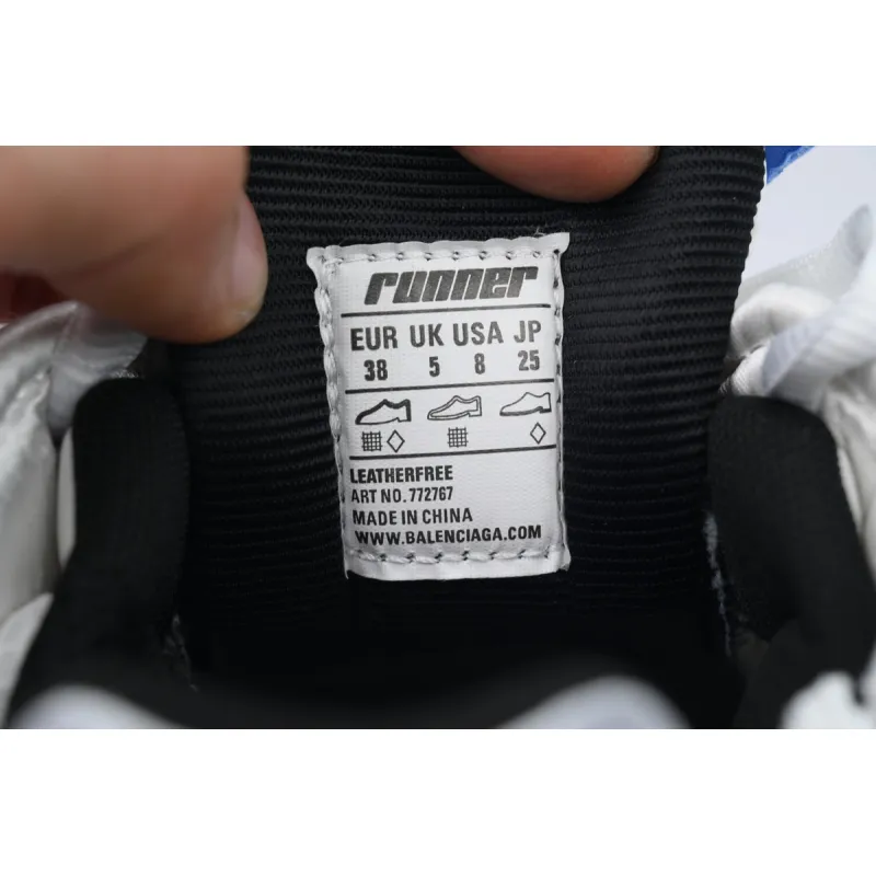 PK God Batch Balenciaga Runner Sneaker Purple Blue Powder 772767 W3RNY 6120