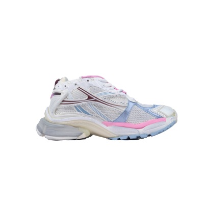 PK God Batch Balenciaga Runner Sneaker White Blue Pink 772767 WRUNG 3120 02